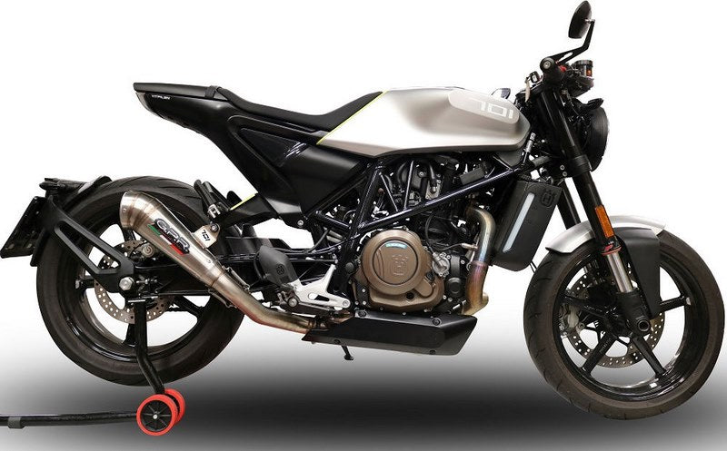 GPR Original For Husqvarna Svartpilen 701 2018/20 E4 Homologated Slip-On Exhaust Powercone Evo | E4.HU.44.PCEV