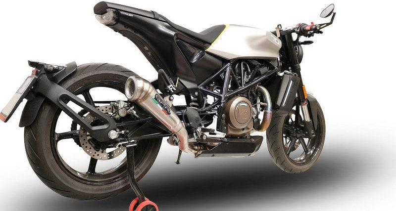 GPR Original For Husqvarna Svartpilen 701 2018/20 E4 Homologated Slip-On Exhaust Powercone Evo | E4.HU.44.PCEV