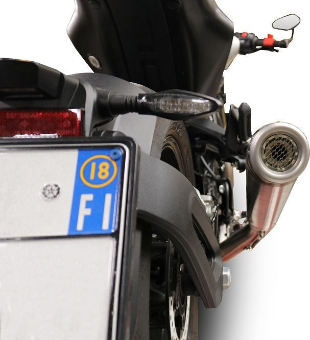 GPR Original For Husqvarna Svartpilen 701 2018/20 E4 Homologated Slip-On Exhaust Powercone Evo | E4.HU.44.PCEV