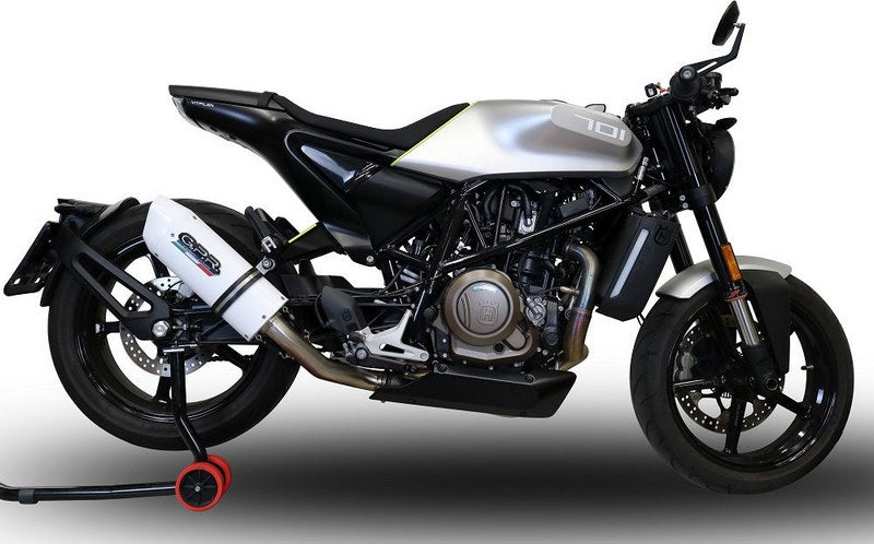 GPR Original For Husqvarna Vitpilen 701 2018/20 E4 Homologated Slip-On Exhaust Albus Evo4 | E4.HU.51.ALBE4