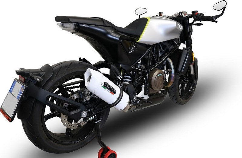 GPR Original For Husqvarna Vitpilen 701 2018/20 E4 Homologated Slip-On Exhaust Albus Evo4 | E4.HU.51.ALBE4