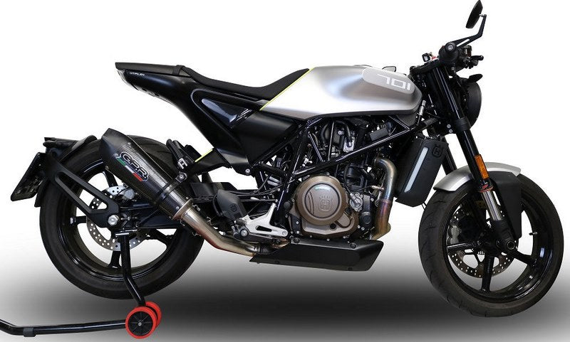 GPR Original For Husqvarna Vitpilen 701 2018/20 E4 Homologated Slip-On Exhaust Gp Evo4 Poppy | E4.HU.51.GPAN.PO
