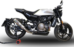 GPR Original For Husqvarna Vitpilen 701 2018/20 E4 Homologated Slip-On Exhaust M3 Titanium Natural  | E4.HU.51.M3.TN