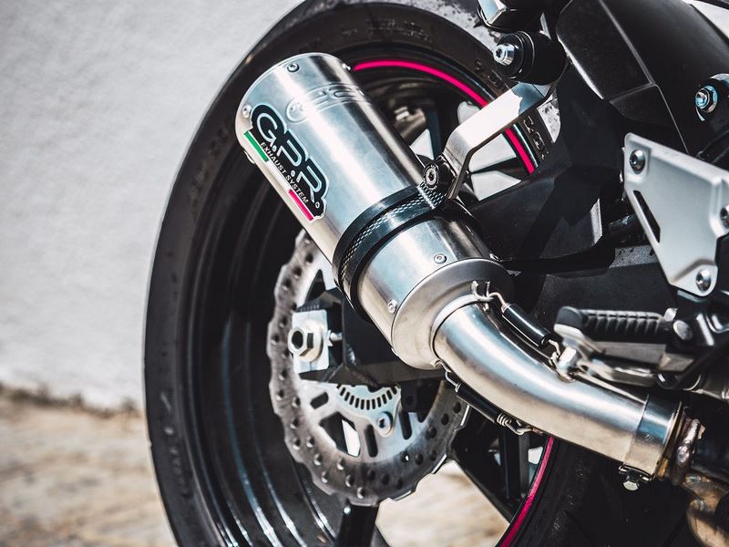 GPR Original For Kawasaki Z 900 2017/19 E4 Homologated Slip-On Exhaust M3 Inox  | E4.K.164.M3.INOX