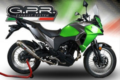 GPR Original For Kawasaki Versys-X 300 2017/20 E4 Homologated Slip-On Catalized Powercone Evo | E4.K.165.CAT.PCEV