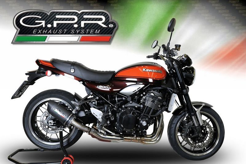 GPR Original For Kawasaki Z 900 Rs 2018/20 E4 Homologated Slip-On Exhaust Furore Evo4 Nero | E4.K.168.FNE4