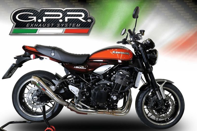 GPR Original For Kawasaki Z 900 Rs 2018/20 E4 Homologated Slip-On Exhaust Powercone Evo | E4.K.168.PCEV