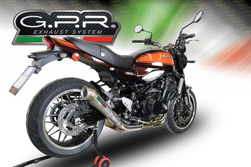 GPR Original For Kawasaki Z 900 Rs 2018/20 E4 Homologated Slip-On Exhaust Powercone Evo | E4.K.168.PCEV