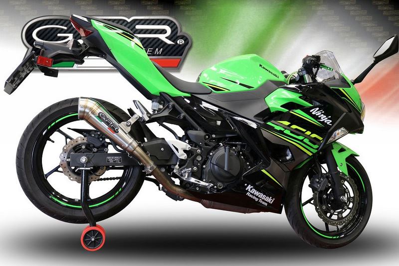 GPR Original For Kawasaki Z 400 2018/20 E4 Homol.Slip-On Exhaust Powercone Evo | E4.K.173.PCEV