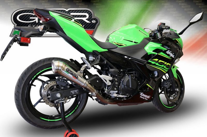GPR Original For Kawasaki Ninja 400 2018/20 E4 Homol.Slip-On Exhaust Powercone Evo | E4.K.174.PCEV
