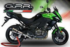 GPR Original For Kawasaki Versys 1000 I.E. 2017/18 E4 Homologated Slip-On Exhaust Gp Evo4 Titanium | E4.K.175.GPAN.TO