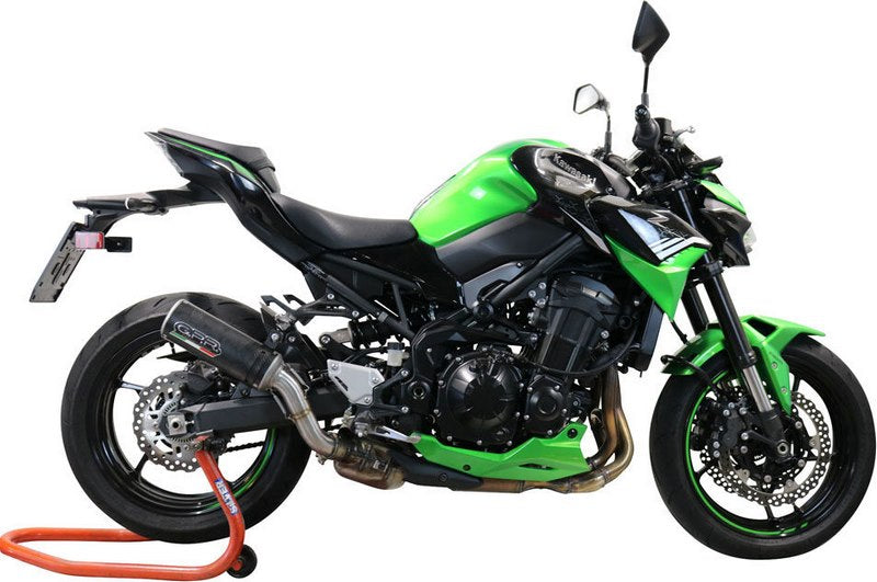 GPR Original For Kawasaki Z 900 2020 E4 Homologated Slip-On Exhaust M3 Black Titanium  | E4.K.176.M3.BT
