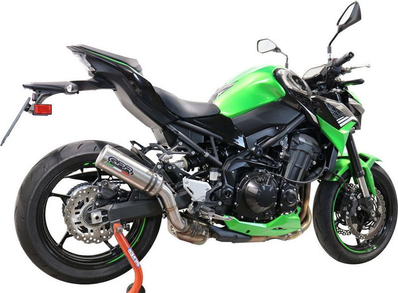 GPR Original For Kawasaki Z 900 2020 E4 Homologated Slip-On Exhaust M3 Titanium Natural  | E4.K.176.M3.TN