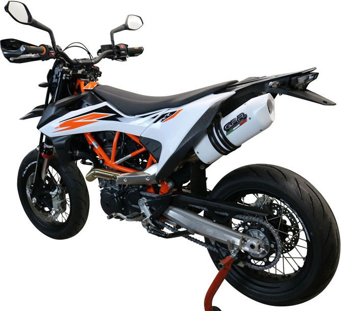 GPR Original For Ktm Smc 690 R 2019/20 E4 Homologated Slip-On Exhaust Catalized Albus Evo4 | E4.KT.202.ALBE4