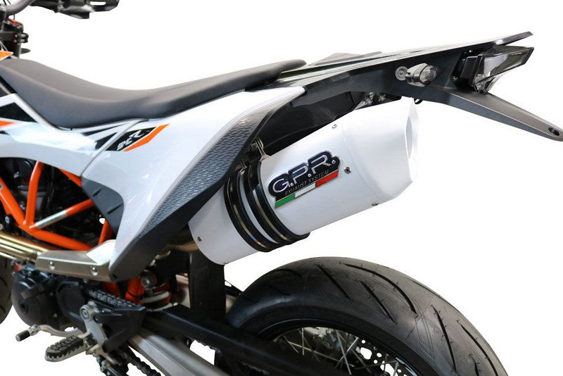 GPR Original For Ktm Smc 690 R 2019/20 E4 Homologated Slip-On Exhaust Catalized Albus Evo4 | E4.KT.202.ALBE4
