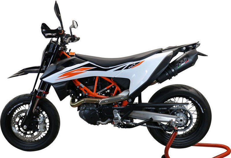 GPR Original For Ktm Enduro 690 R 2019/20 E4 Homologated Slip-On Exhaust Catalized Gp Evo4 Black Titanium | E4.KT.204.GPAN.BLT