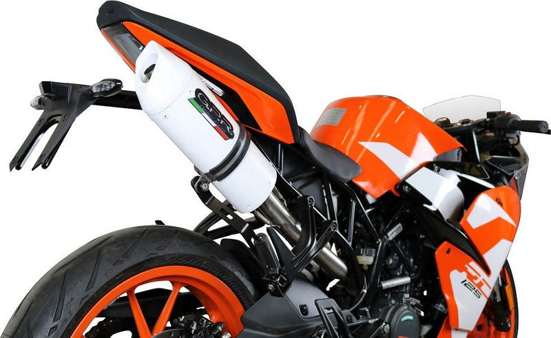 GPR Original For Ktm Rc 125 2017/20 E4 Homologated Slip-On Exhaust Catalized Albus Evo4 | E4.KT.80.CAT.ALBE4