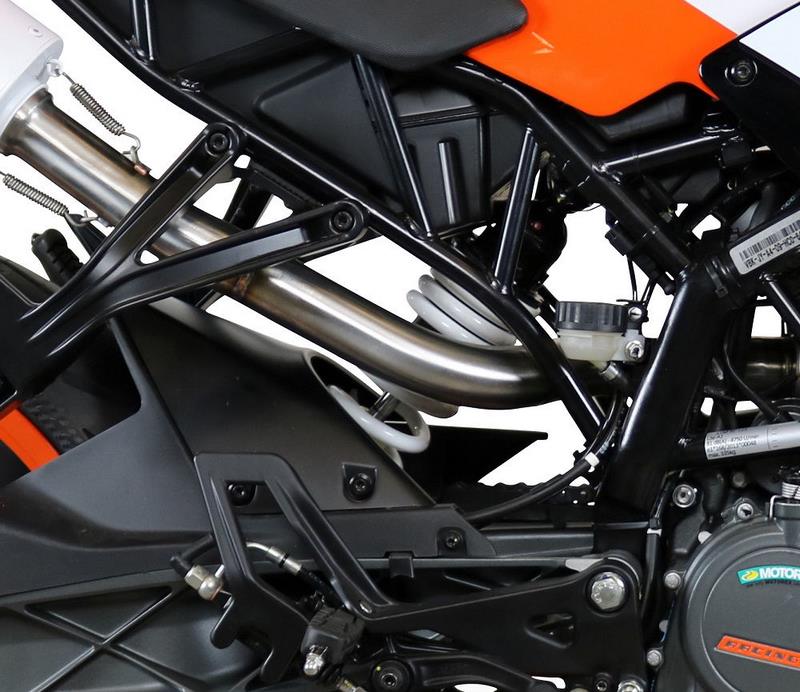 GPR Original For Ktm Rc 125 2017/20 E4 Homologated Slip-On Catalized M3 Titanium Natural  | E4.KT.80.CAT.M3.TN