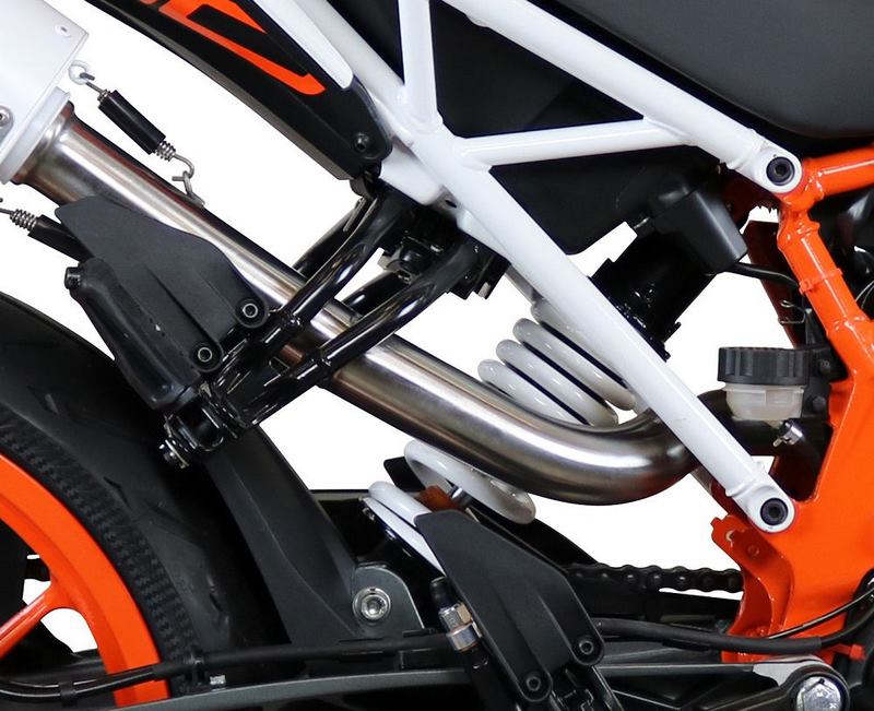 GPR Original For Ktm Duke 250 2017/20 E4 Homologated Slip-On Exhaust Catalized Albus Evo4 | E4.KT.86.1.CAT.ALBE4