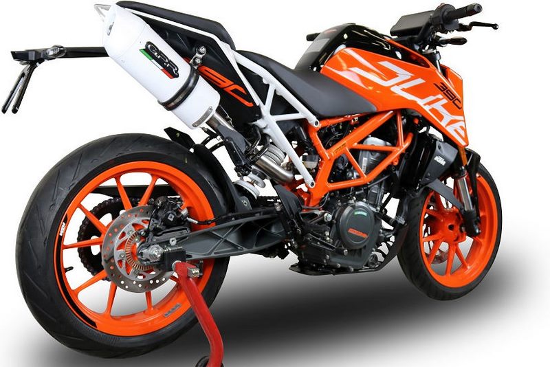 GPR Original For Ktm Duke 250 2017/20 E4 Homologated Slip-On Exhaust Catalized Albus Evo4 | E4.KT.86.1.CAT.ALBE4