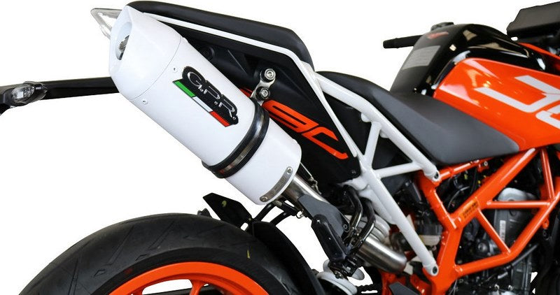 GPR Original For Ktm Duke 250 2017/20 E4 Homologated Slip-On Exhaust Catalized Albus Evo4 | E4.KT.86.1.CAT.ALBE4