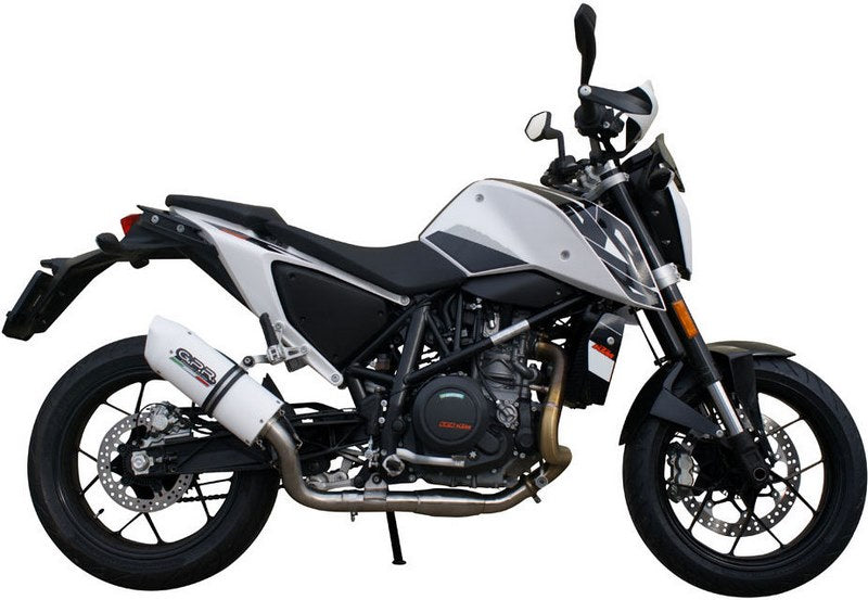 GPR Original For Ktm Duke 690 2012/16 E3 Homologated Slip-On Exhaust Albus Evo4 | E4.KT.98.ALBE4