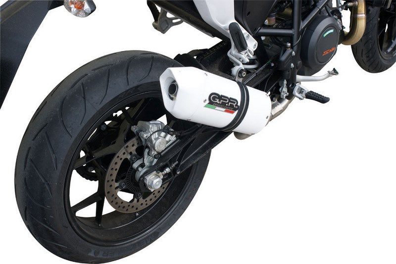GPR Original For Ktm Duke 690 2012/16 E3 Homologated Slip-On Exhaust Albus Evo4 | E4.KT.98.ALBE4