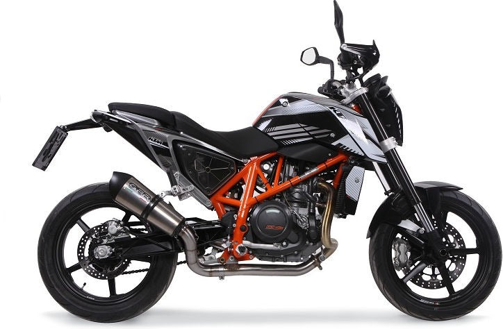 GPR Original For Ktm Duke 690 2012/16 E3 Homologated Slip-On Exhaust Gp Evo4 Titanium | E4.KT.98.GPAN.TO