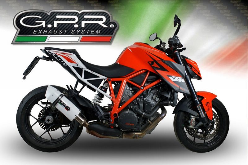 GPR Original For Ktm Superduke 1290 R 2017/19 E4 Homologated Slip-On Exhaust Albus Evo4 | E4.KTM.96.ALBE4