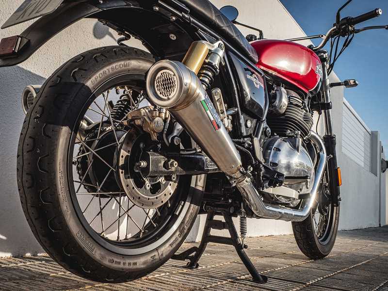 GPR Original For Royal E. Interceptor 650 2019/20 E4 Homologated Slip-On Catalized Powercone Evo | E4.ROY.6.CAT.PCEV