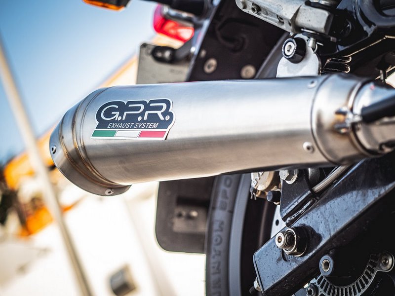 GPR Original For Royal E. Interceptor 650 2019/20 E4 Homologated Slip-On Catalized Powercone Evo | E4.ROY.6.CAT.PCEV