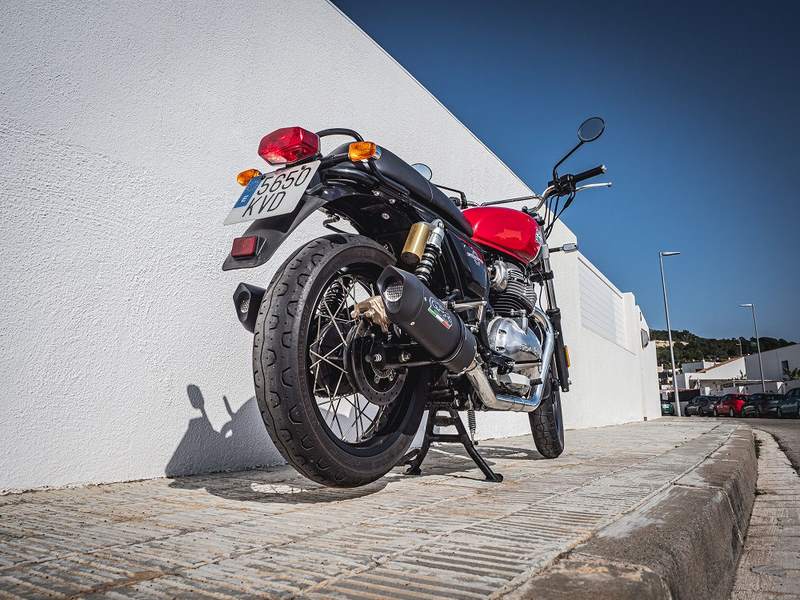 GPR Original For Royal E. Continental 650 2019/20 E4 Homologated Slip-On Catalized Furore Evo4 Nero | E4.ROY.7.CAT.FNE4