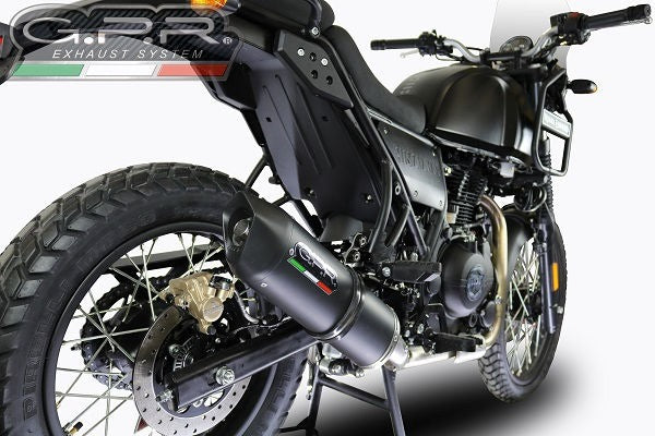 GPR Original For Royal E. Himalayan 410 2017/20 E4 D.36 Homologated Slip-On Catalized Furore Evo4 Nero | E4.ROY.CAT.FNE4