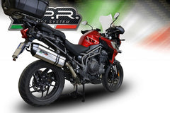 GPR Original For Triumph Tiger 1200 Explorer 2017/20 E4 Homologated Slip-On Exhaust Sonic Titanium | E4.T.92.SOTIT