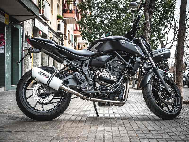 GPR Original For Yamaha Mt-07 2017/20 E4 Homologated Full Exhaust Catalized Albus Evo4 | E4.Y.190.CAT.ALBE4