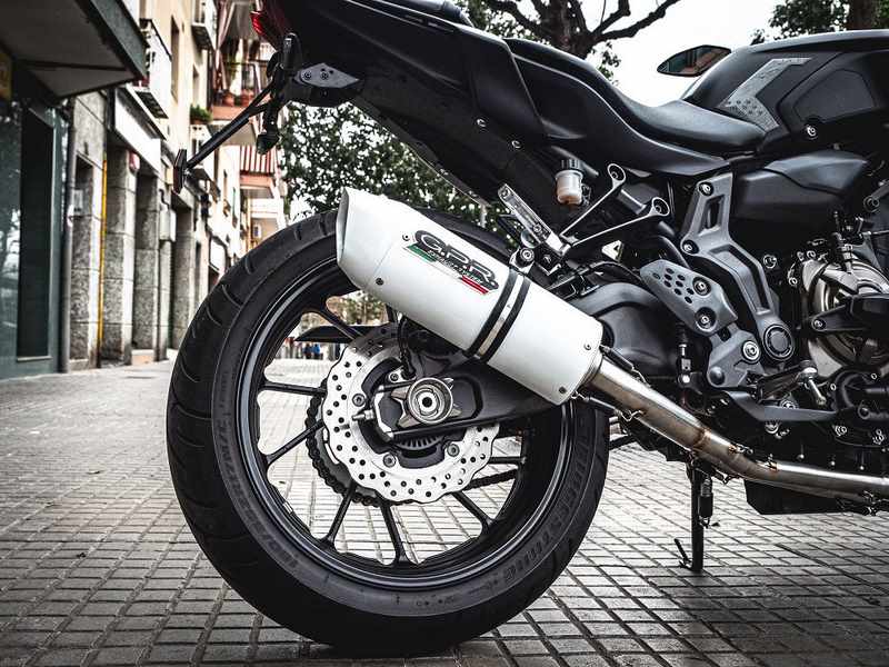 GPR Original For Yamaha Xsr 700 2016/20 E4 Homologated Full Exhaust Catalized Albus Evo4 | E4.Y.191.CAT.ALBE4