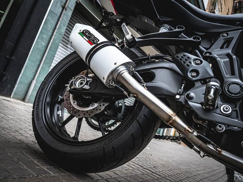 GPR Original For Yamaha Xsr 700 2016/20 E4 Homologated Full Exhaust Catalized Albus Evo4 | E4.Y.191.CAT.ALBE4