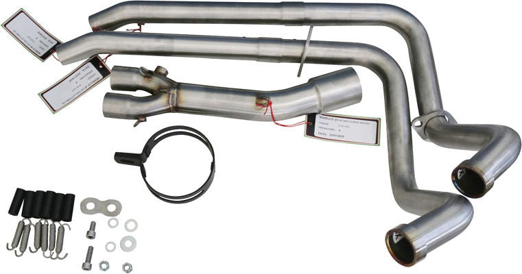 GPR Original For Yamaha Xsr 700 2016/20 E4 Homologated Full Exhaust Catalized Furore Evo4 Nero | E4.Y.191.CAT.FNE4