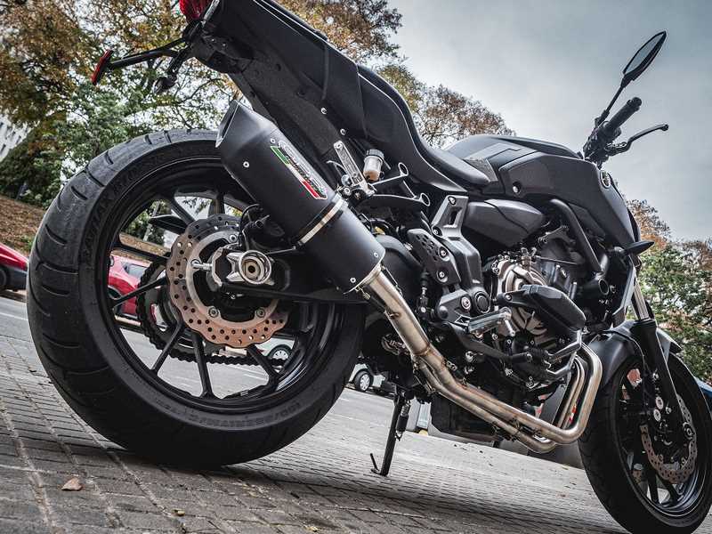 GPR Original For Yamaha Xsr 700 2016/20 E4 Homologated Full Exhaust Catalized Furore Evo4 Nero | E4.Y.191.CAT.FNE4