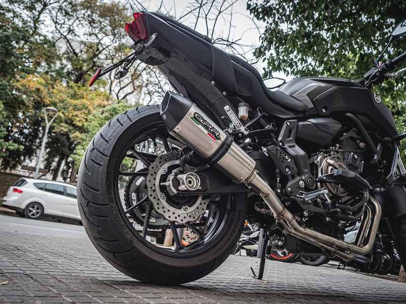 GPR Original For Yamaha Xsr 700 2016/20 E4 Homologated Full Exhaust Catalized Gp Evo4 Titanium | E4.Y.191.CAT.GPAN.TO