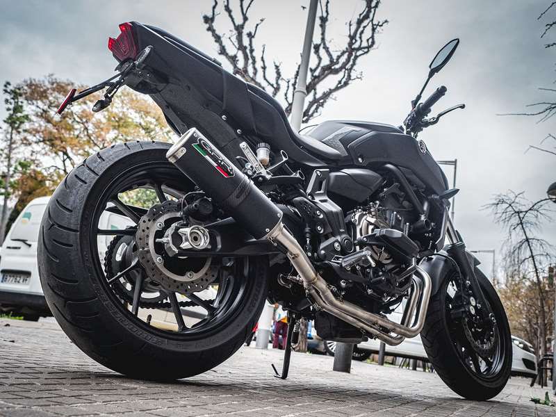 GPR Original For Yamaha Xsr 700 2016/20 E4 Homologated Full Exhaust Catalized M3 Black Titanium  | E4.Y.191.CAT.M3.BT