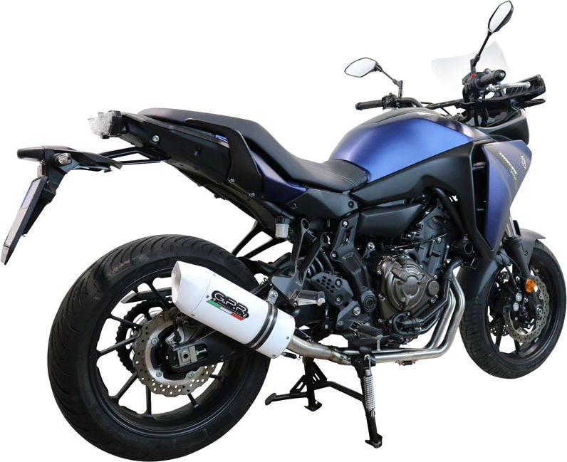 GPR Original For Yamaha Tracer 700 2017/20 E4 Homologated Full Exhaust Catalized Albus Evo4 | E4.Y.198.CAT.ALBE4