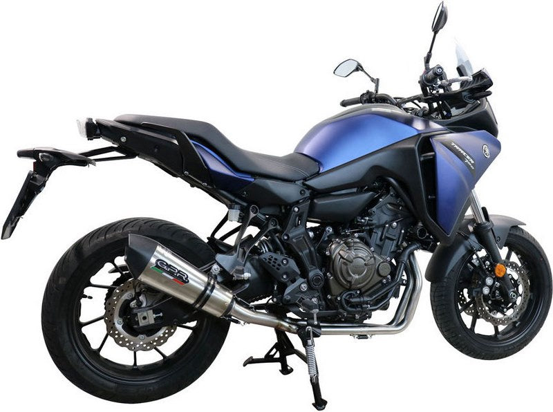 GPR Original For Yamaha Tracer 700 2017/20 E4 Homologated Full Exhaust Catalized Gp Evo4 Titanium | E4.Y.198.CAT.GPAN.TO