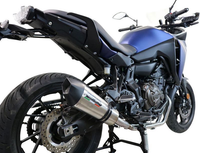 GPR Original For Yamaha Tracer 700 2017/20 E4 Homologated Full Exhaust Catalized Gp Evo4 Titanium | E4.Y.198.CAT.GPAN.TO