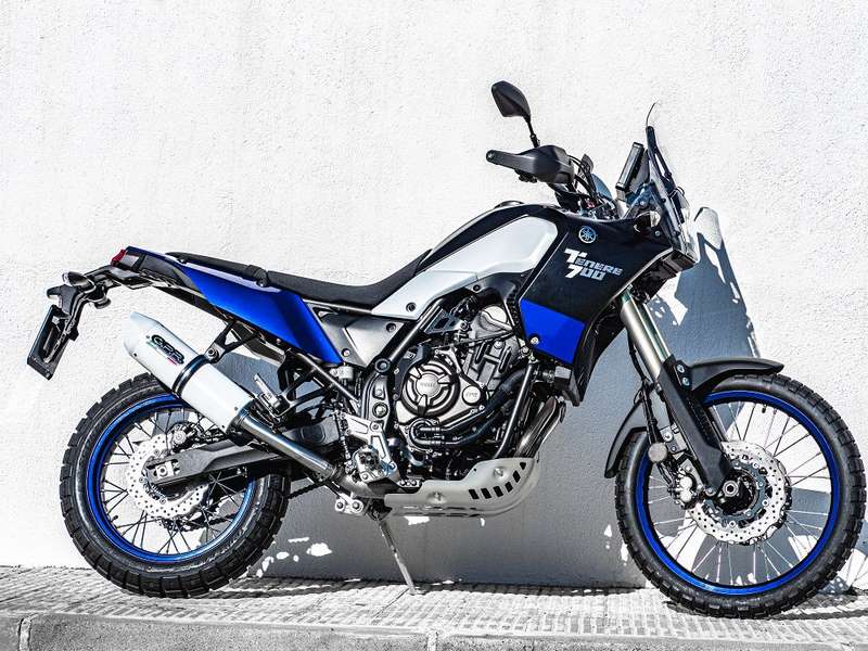 GPR Original For Yamaha Tenere 700 2019/20 E4 Homologated Slip-On Exhaust Albus Evo4 | E4.Y.208.ALBE4