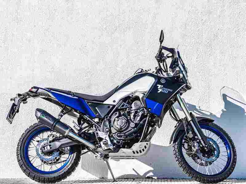 GPR Original For Yamaha Tenere 700 2019/20 E4 Homologated Slip-On Exhaust Gp Evo4 Poppy | E4.Y.208.GPAN.PO