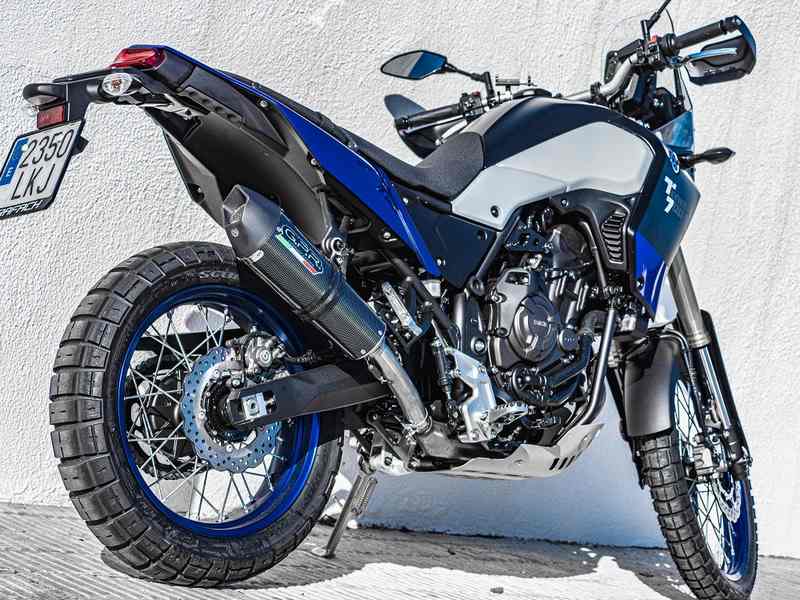 GPR Original For Yamaha Tenere 700 2019/20 E4 Homologated Slip-On Exhaust Gp Evo4 Poppy | E4.Y.208.GPAN.PO