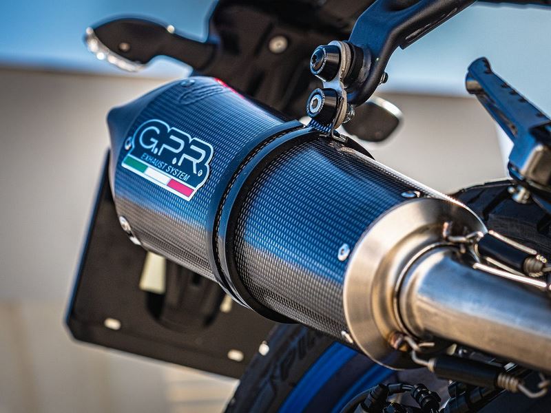 GPR Original For Yamaha Tenere 700 2019/20 E4 Homologated Slip-On Exhaust Gp Evo4 Poppy | E4.Y.208.GPAN.PO