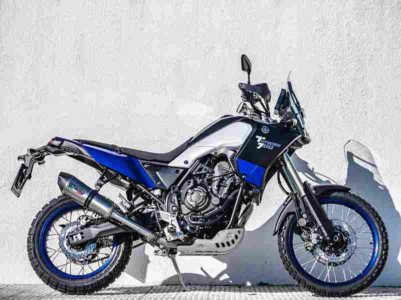 GPR Original For Yamaha Tenere 700 2019/20 E4 Homologated Slip-On Exhaust Gp Evo4 Titanium | E4.Y.208.GPAN.TO