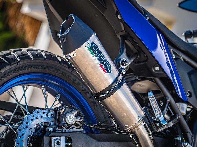GPR Original For Yamaha Tenere 700 2019/20 E4 Homologated Slip-On Exhaust Gp Evo4 Titanium | E4.Y.208.GPAN.TO